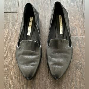 Veronica Beard Griffin Black Flats / Loafers 37 1/2 [Fits Small]